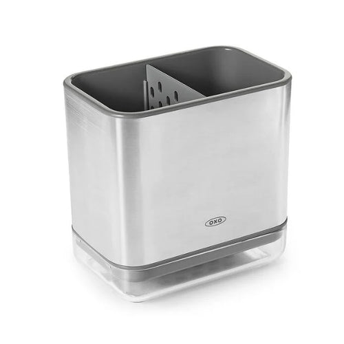 OXO Good Grips Stainless Steel Sink Caddy, angled iew.