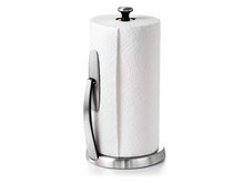Load image into Gallery viewer, OXO Good Grips Simply Tear Paper Towel Holder - Stainless Steel.
