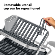 Load image into Gallery viewer, OXO Good Grips Aluminum Fold Flat Dish Rack
