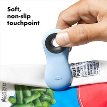 Load image into Gallery viewer, OXO Good Grips Magnetic All-Purpose Bag Clips - Pack of 4, in use on bag.

