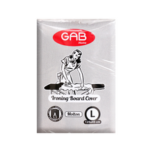 Load image into Gallery viewer, Gab Home Ironing Board Cover with 7mm Foam - 125 x 45cm, Silver
