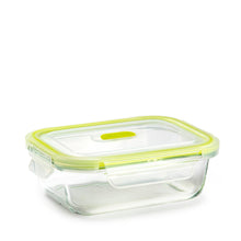 Load image into Gallery viewer, Plastic Forte Glass Food Container with Valve Click - 640ml, Available in Several Colors
