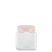 Load image into Gallery viewer, Plastic Forte Classic Square Food Canister - 800ml, Available in Several Colors
