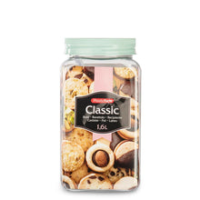 Load image into Gallery viewer, Plastic Forte Classic Square Food Canister - 1.6 Liters, Available in Several Colors
