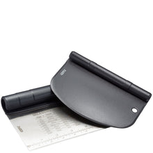 Load image into Gallery viewer, Gefu Duto Dough Scraper &amp; Cutter - Set of 2, open.
