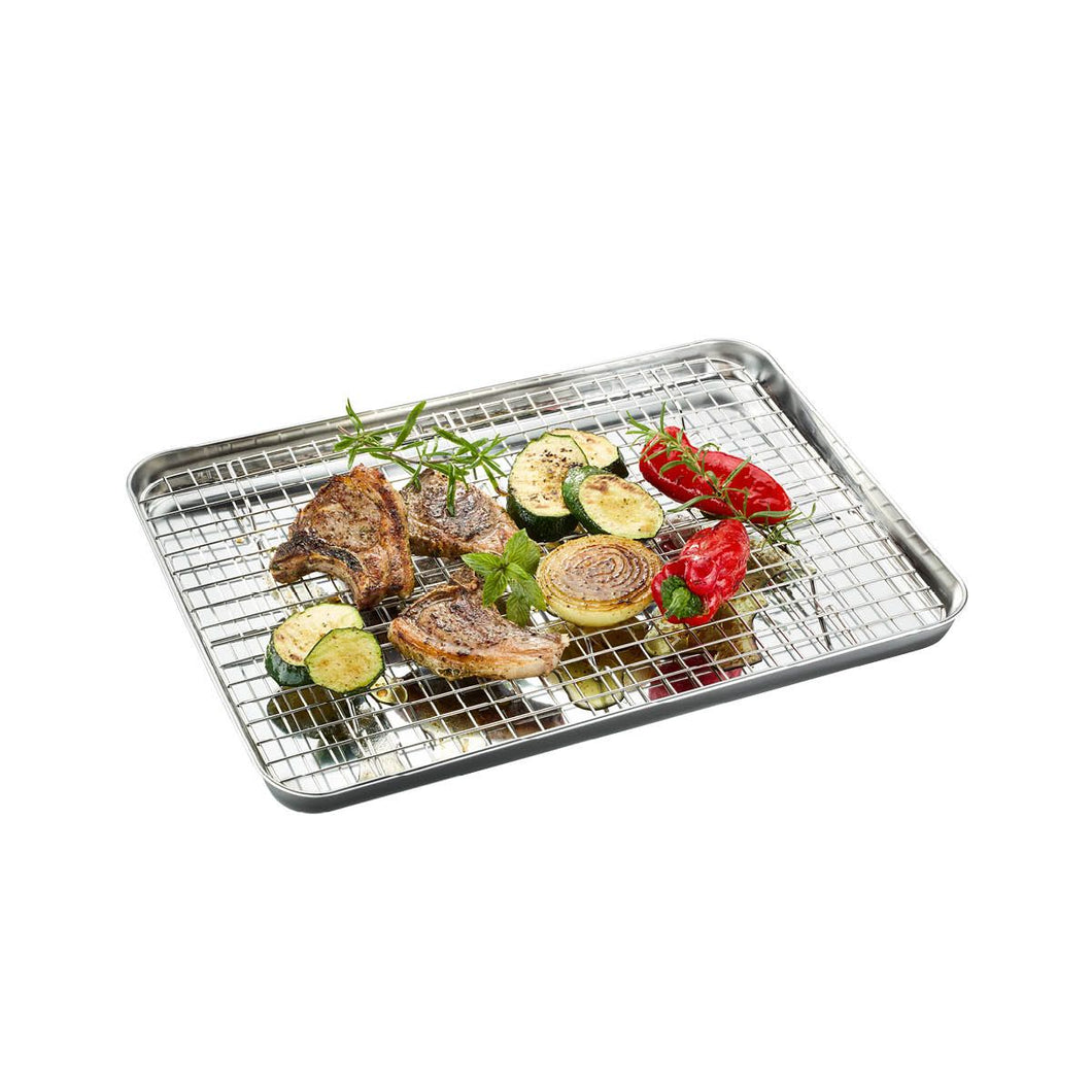 Gefu Variado Baking Tray with Cooling Grid - 40.5cm