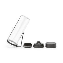 Load image into Gallery viewer, Brabantia Make &amp; Take Water Bottle with Strainer, 0.5L - Dark Grey

