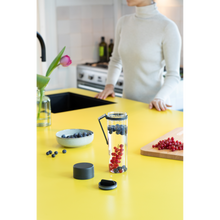 Load image into Gallery viewer, Brabantia Make &amp; Take Water Bottle with Strainer, 0.5L - Dark Grey

