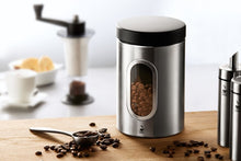 Load image into Gallery viewer, Gefu Food Canister with Window - Stainless Steel, 500 grams
