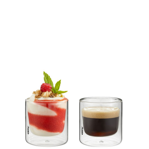 Gefu Mira Thermo Glass Set of 2, 80ml.