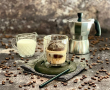 Load image into Gallery viewer, Gefu Mira Thermo Glass Set of 2, 253ml, affogato.

