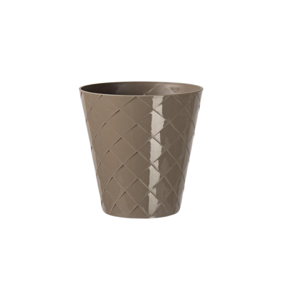 Plastic Forte Areca Palm Plant Pot, 11cm - Available in Several Colors