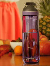 Load image into Gallery viewer, Contigo Cortland Autoseal Water Bottle, 720 ml - Purple
