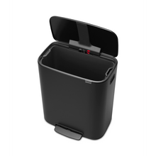 Load image into Gallery viewer, Brabantia Bo Pedal Bin - 60 Liters, Matt Black
