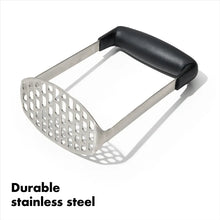 Load image into Gallery viewer, OXO Good Grips Non-Slip Potato Masher - Stainless Steel
