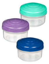 Load image into Gallery viewer, Sistema Mini Bites To Go Food Container Pack of 3, 130ml
