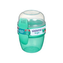 Load image into Gallery viewer, Sistema Snack Capsule To Go, 515ml - Teal
