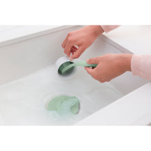 Load image into Gallery viewer, Brabantia SinkSide Dish Brush with Suction Cup Holder - Jade Green
