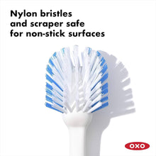 Load image into Gallery viewer, OXO Good Grips Dish Brush with Scraper - Black/White
