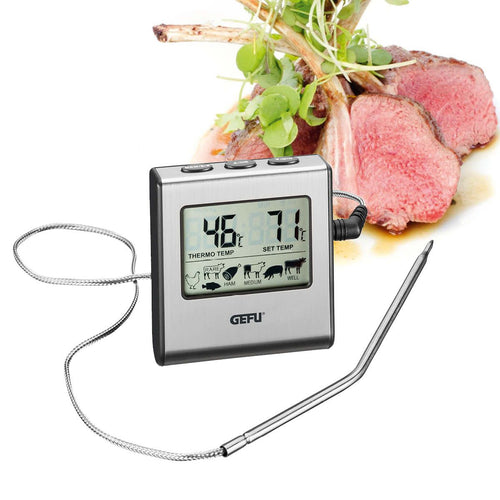 Gefu Tempere Digital Roasting Thermometer - Stainless Steel.