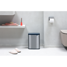 Load image into Gallery viewer, Brabantia Bo Waste Bin, 7L - Matt Steel Fingerprint Proof
