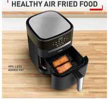 Load image into Gallery viewer, Tefal Easy Fry &amp; Grill 2-in-1, Air Fryer + Grill, Digital, XL - 4.2 Liters, 1550 W - Black

