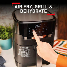 Load image into Gallery viewer, Tefal Easy Fry &amp; Grill 2-in-1, Air Fryer + Grill, Digital, XL - 4.2 Liters, 1550 W - Black

