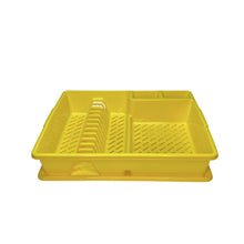 Load image into Gallery viewer, Gab Plastic Dish Drying Rack with Tray - 48.5 x 38 x 9cm, Available in Several Colors

