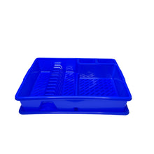 Load image into Gallery viewer, Gab Plastic Dish Drying Rack with Tray - 48.5 x 38 x 9cm, Available in Several Colors
