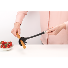 Load image into Gallery viewer, Brabantia Profile Spaghetti Spoon, Non-Stick &amp; Stainless Steel
