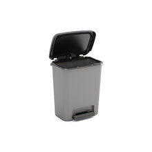 Load image into Gallery viewer, Curver Compatta Pedal Bin - 25 Liters, Repro Grey
