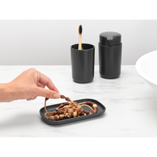 Load image into Gallery viewer, Brabantia ReNew Set of 3 Bathroom Accessories - Dark Grey
