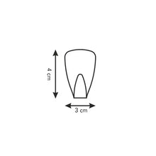 Load image into Gallery viewer, Tescoma Presto Hooks - Pack of 2 Adhesive Hooks, Plastic
