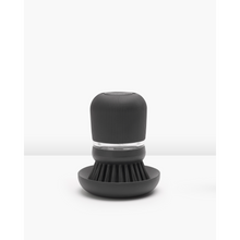 Load image into Gallery viewer, Brabantia SinkSide Soap Dispensing Dish Brush - Dark Grey
