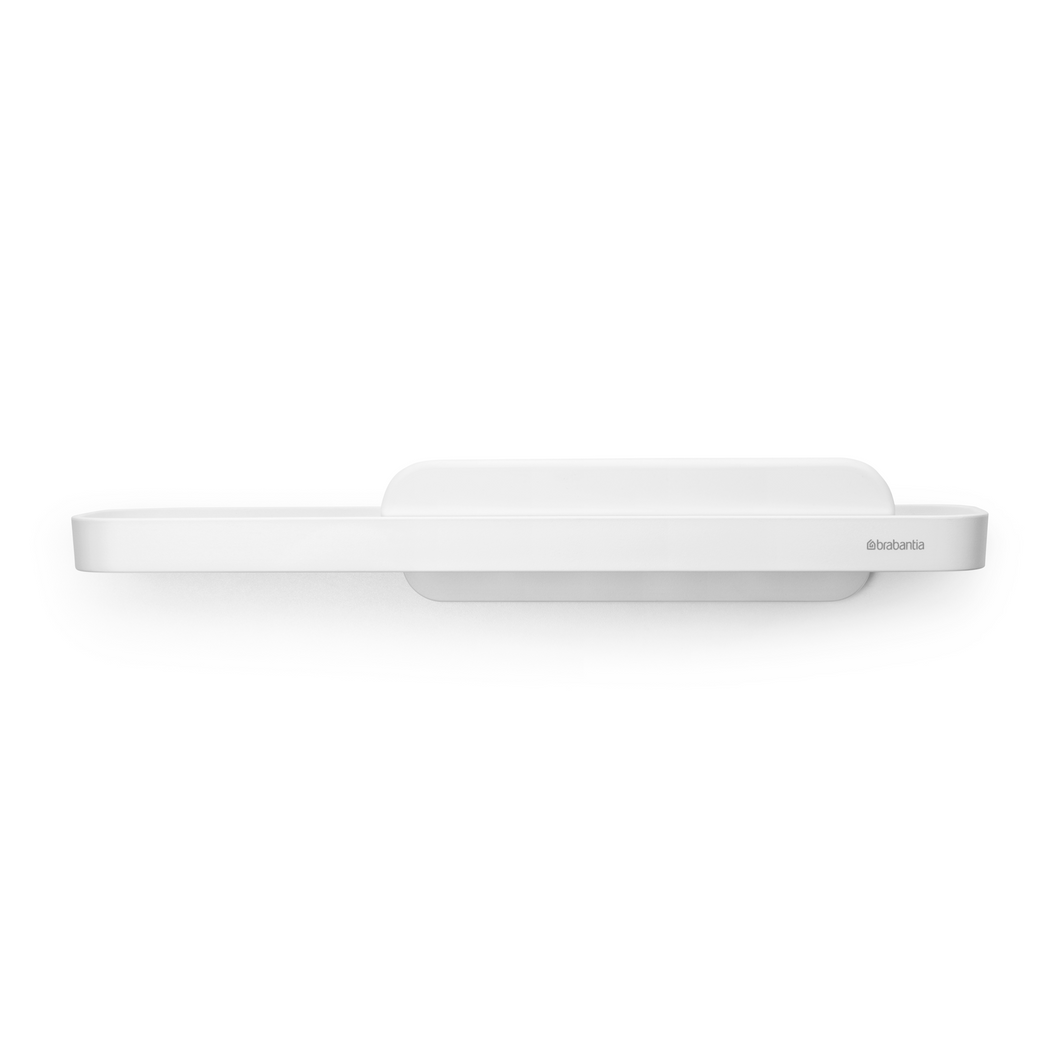 Brabantia MindSet Shower Shelf with Squeegee - White