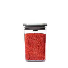 Load image into Gallery viewer, OXO Good Grips Pop Container, Square Small, 1000ml - Stainless Steel
