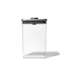Load image into Gallery viewer, OXO Good Grips Pop Container, Rectangular Medium, 2600ml - Stainless Steel
