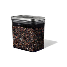 Load image into Gallery viewer, OXO Good Grips Pop Container, Rectangular Short, 1600ml - Stainless Steel

