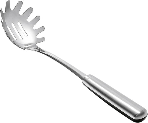 OXO Good Grips Spaghetti Server - Stainless Steel, angled view.
