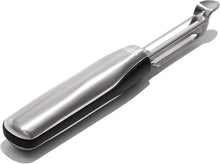 Load image into Gallery viewer, OXO Good Grips Swivel Peeler - Stainless Steel, angled view.
