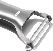 Load image into Gallery viewer, OXO Good Grips Y-Peeler - Stainless Steel, close up.
