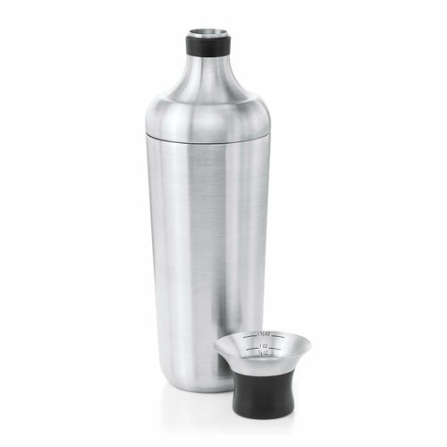 OXO Good Grips Steel Single Wall Cocktail Shaker, open.