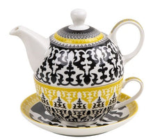 Load image into Gallery viewer, Images D&#39;orient Tea for One Set, with Infuser, Saucer &amp; Cup - Safra.
