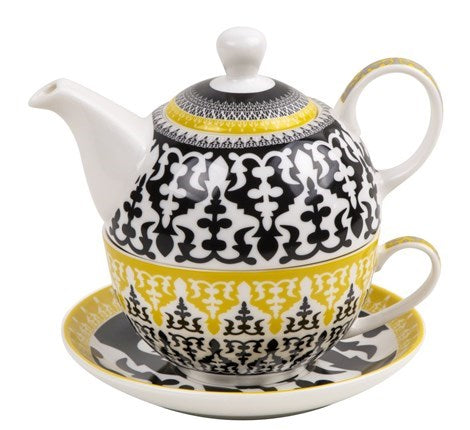 Images D'orient Tea for One Set, with Infuser, Saucer & Cup - Safra.