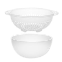 Load image into Gallery viewer, Gab Plastic Colander With Bowl – Available in several colors
