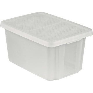 Curver Essentials Box with Lid, 45 Liters - 57 x 40 x 30cm