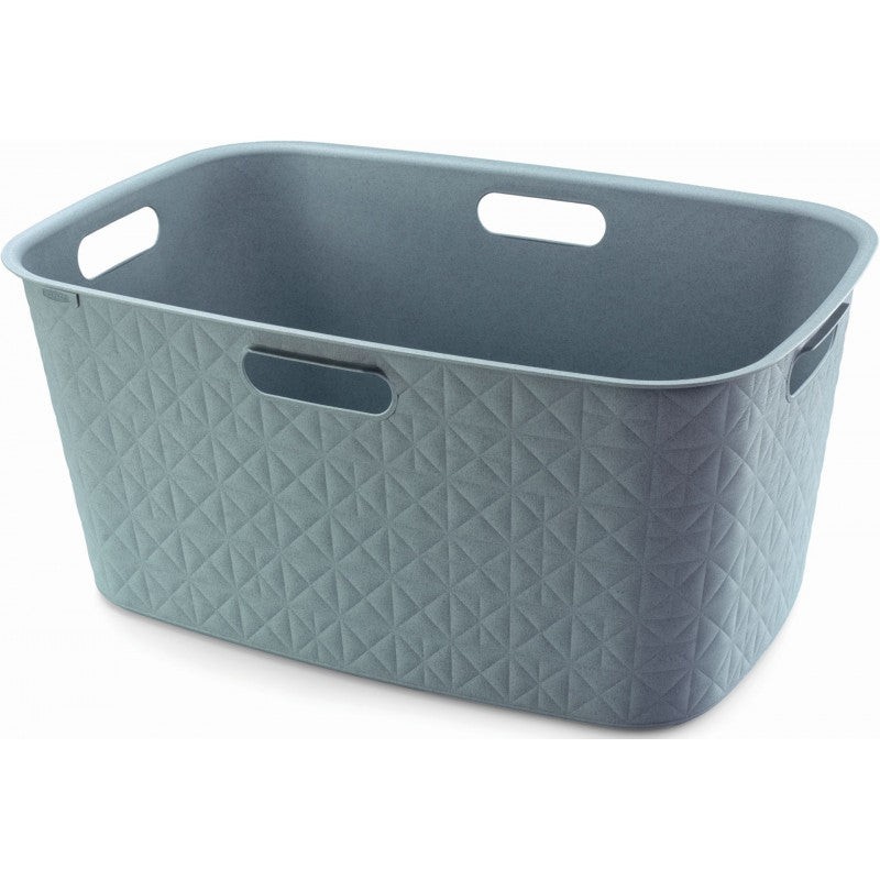 Curver Softex Laundry Basket - 45 Liters, Blue