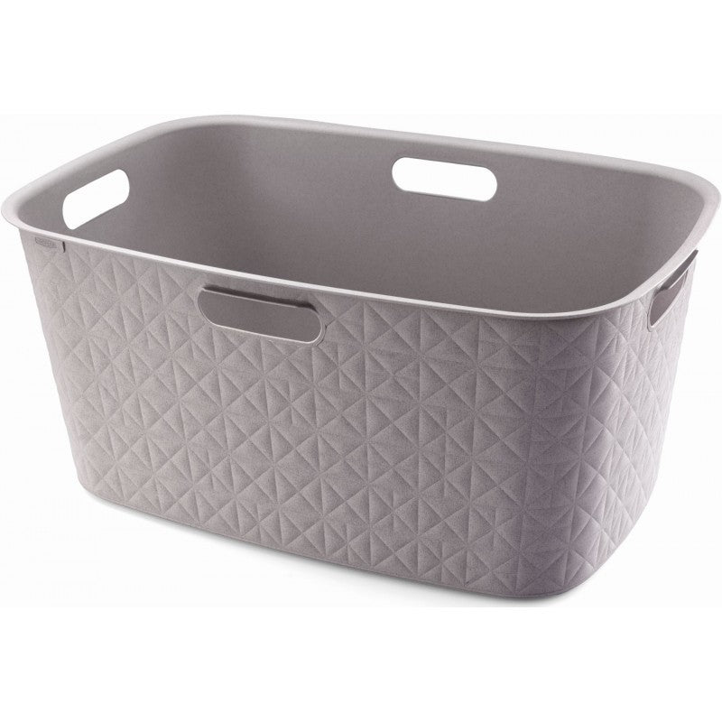 Curver Softex Laundry Basket - 45 Liters, Taupe