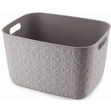 Load image into Gallery viewer, Curver Softex Large Baskets - 19L, 22.1 x 29.2 x 37.9cm, Taupe
