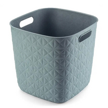 Load image into Gallery viewer, Curver Softex Cube Baskets - 15L, 26.9 x 27.9 x 27.9cm, Blue
